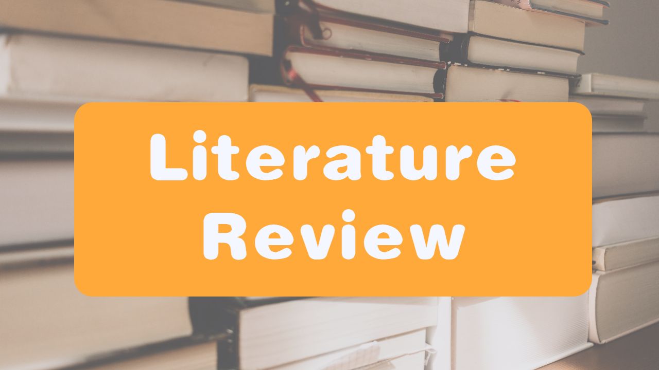 ?撰寫Literature Review的幾個規則