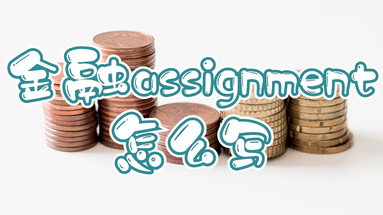 西澳大學金融assignment怎么寫？