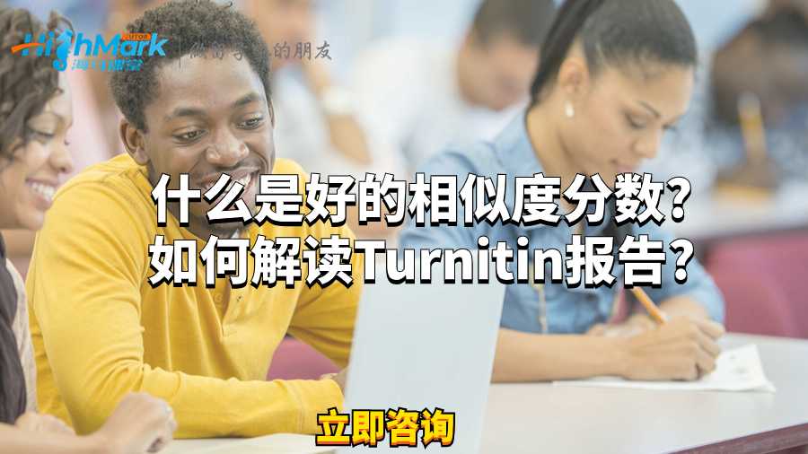 什么是好的相似度分數(shù)?如何解讀Turnitin報告?