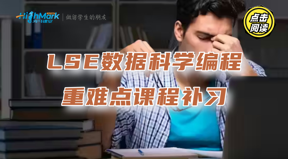 LSE數據科學編程重難點課程補習，提分顯而易見