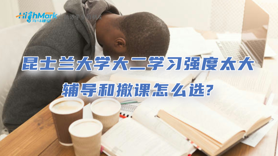 昆士蘭大學大二學習強度太大該怎么辦?輔導和撤課怎么選?