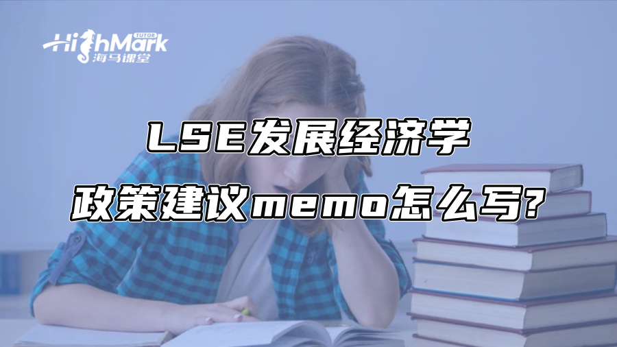 LSE發展經濟學政策建議memo怎么寫?