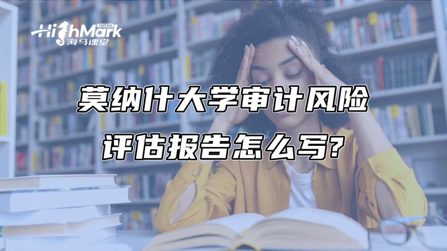 莫納什大學(xué)審計風(fēng)險評估報告怎么寫?