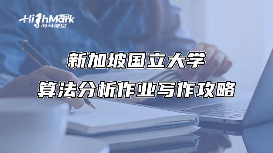 新加坡國立大學算法分析作業寫作攻略